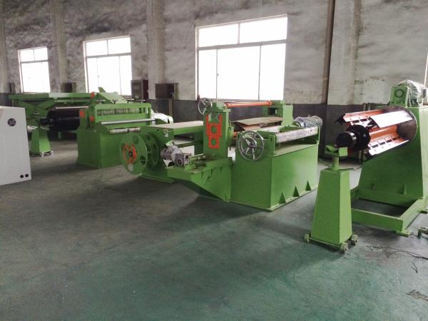 0.3-1.5mm Thick Carbon Steel Slitting Lines Professional Semi - Auto Speed 0-100