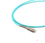 OM3 Simplex Custom Fiber Patch Cable , 3.0mm LSZH Multimode Fiber Jumpers