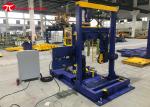 Vertical steel coil packing machine with trolley GD300
