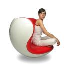 Modern Fiberglass Leisure Lounge chair Salon Ball Shaped Swing Chair