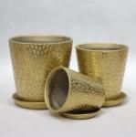 Modern Glossy Ceramic Flower Pots Lightweight for Weddings and Events