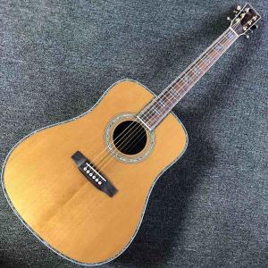 Quality Solid Cedar Top D45lc Dreadnought Classic Acoustic Guitar with Pickup 301 wholesale