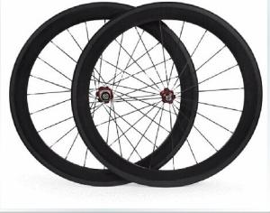 Quality high quality ChinaYOUNGFANBIKE famous 60mm Clincher 700c road bike carbon wheel 23mm width wholesale