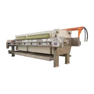 Automatic Chamber Filter Press For Sewage Treatment Plant Program Controlled