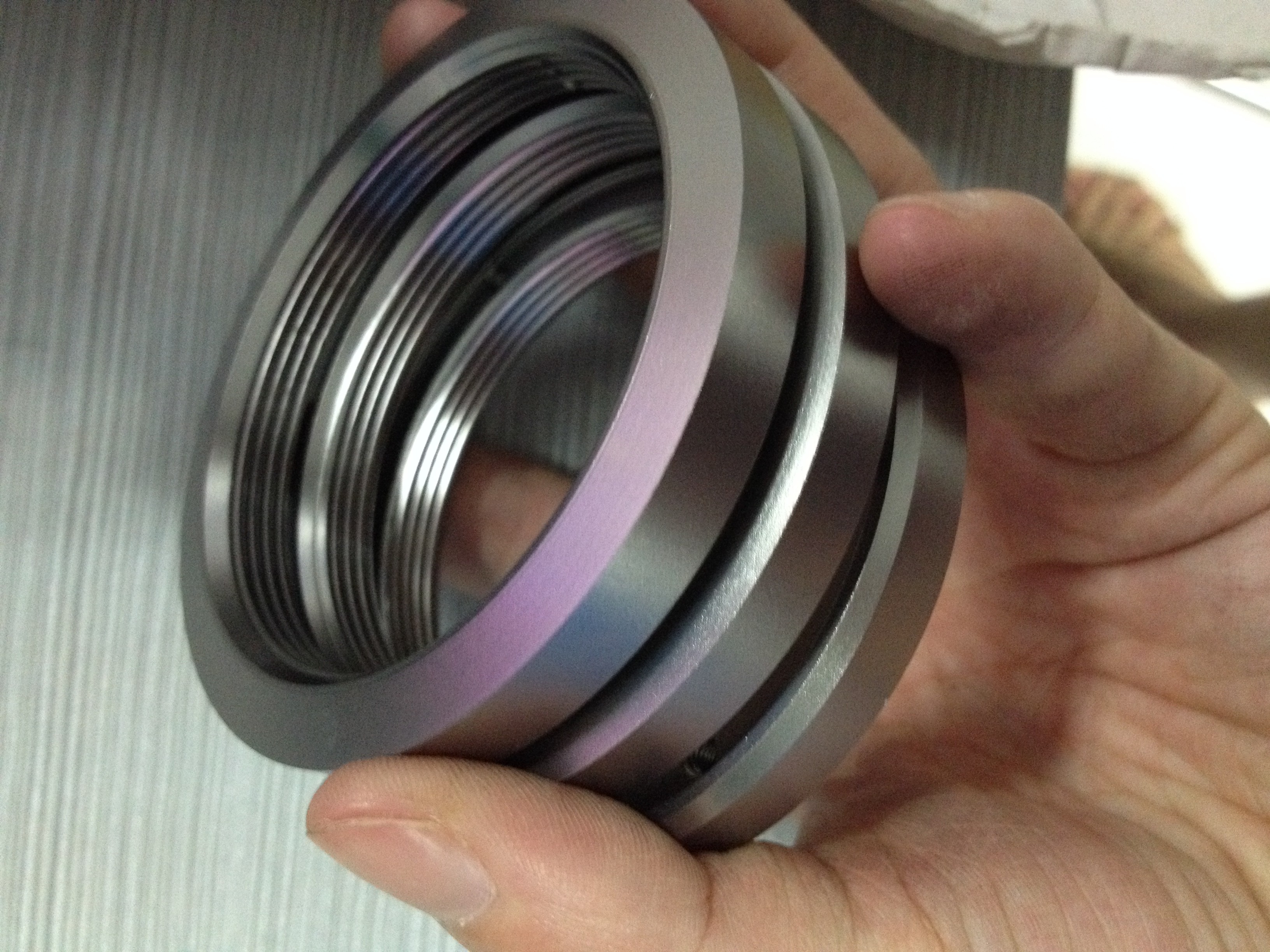 3 / 5 Axis CNC Metal Machining / Watch Case Parts With Laser Carving , Prototype 24