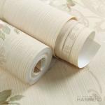 Simple Beautiful Flower embossed Waterproof Vinyl Wallpaper Coverings