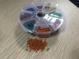 Quality 2mm High Flexibility Non Toxic Colored Rubber Granules wholesale