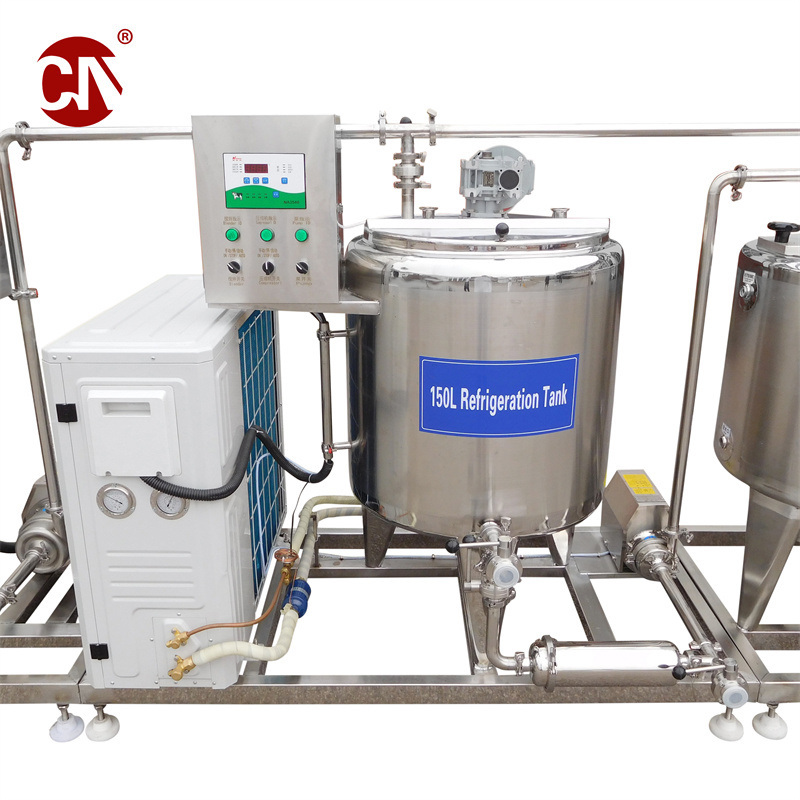 Viscous Fluid Honey Ice Cream Energy Drinks Milk Powder 100 Liter Stainless vacuum Mixing Tank with Agitator