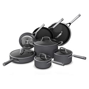 Quality OEM Stainless Steel casserole ＆ Frying Pan 12 Piece Set wholesale