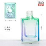 Custom 10ml Gel Nail Polish Bottle Clear Empty Glass With Brush Cap