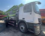 Zoomlion Refurbished 47M Used Concrete Pump Trucks BENZ Chassis 3 Axle 2012