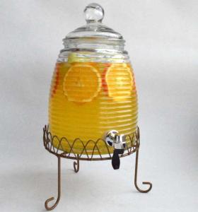 Quality glass juice / beverage dispensers wholesale