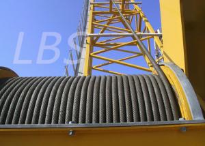 Quality Overhead Transmission Hoisting Tower Crane Winch High Strength Steel wholesale