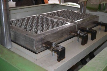 4000*2000*1800mm Aluminum Molds Egg Carton Making Machine Apple Tray Machine