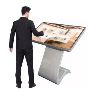 Quality Android Horizontal Self Service LCD Advertising Display Kiosk 32 43 49 55 65 Inch wholesale