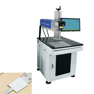 Quality Customizable Marking Area UV Engraving Machine Laser Type 30W With Rotary Galvo wholesale
