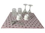 Microfiber Dish Drying Mat Dish Drying Rack Pads Kitchen Counter Mat 16x18Inch