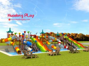 Quality Adventurous Water Park Playground Equipment 2900*1020*710cm 100 CBM wholesale