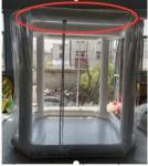 Emergency Medical Disinfection 2.5M*2.5M*2.5M Inflatable Bubble Tent Inflatable