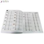 Softcover Perfect Bound Magazine Printing Services Standard Size 160X160mm