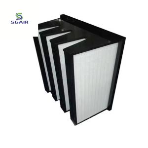 Quality H10 Pleated Air Filters Reused Customized Anti Corrosion wholesale