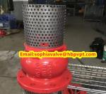 DN80 GGG50 PN16 cast iron flanged foot valve