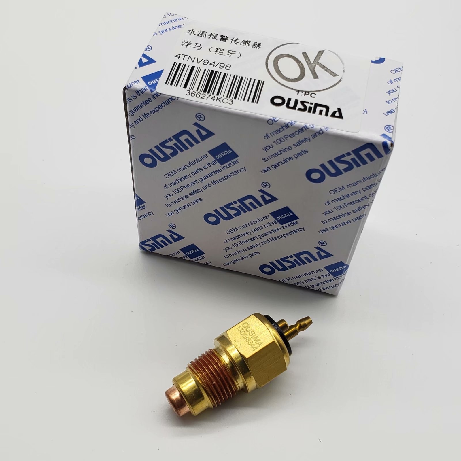 OUSIMSA 4TNV94 98 Engine Water Temperature Sensor Excavator Accessories For YANMAR