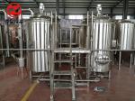 500L Beer Production Line , Stainless Steel All In One Beer Brewing System For
