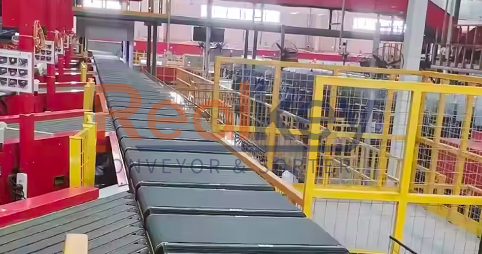Advanced Reliable Logistics Cross Belt Sorter Seamless Optimized Productive