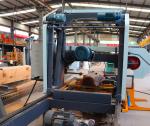 Hydraulic Bandsaw Machine Hydraulic Portable Sawmill Wood Cutting Band Saw