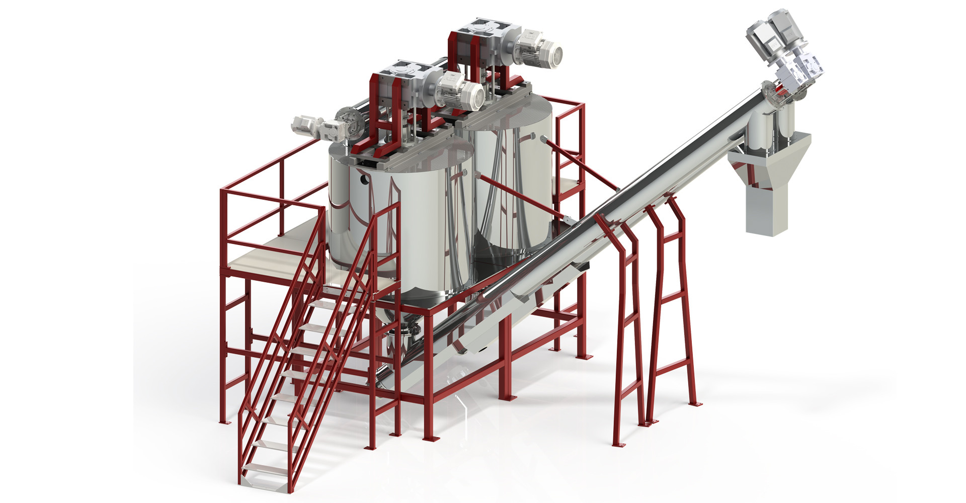 1000KG / H Capacity PET Recycling Line With Hot Washing Tanks Automatic Operate
