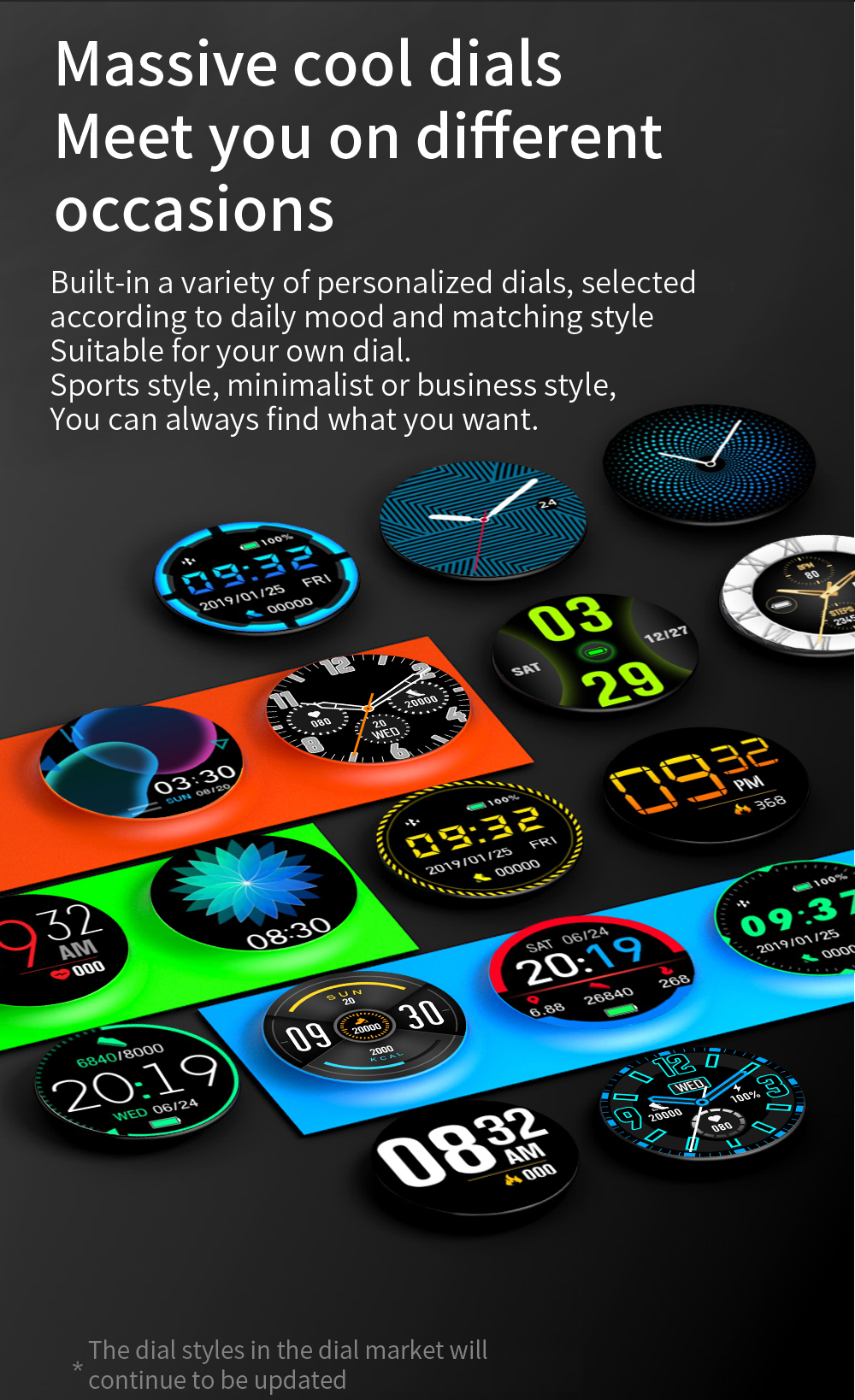 CF22 Blood Pressure Smartwatch 1.28 Inch Fitness Tracker Android Battery Replacement