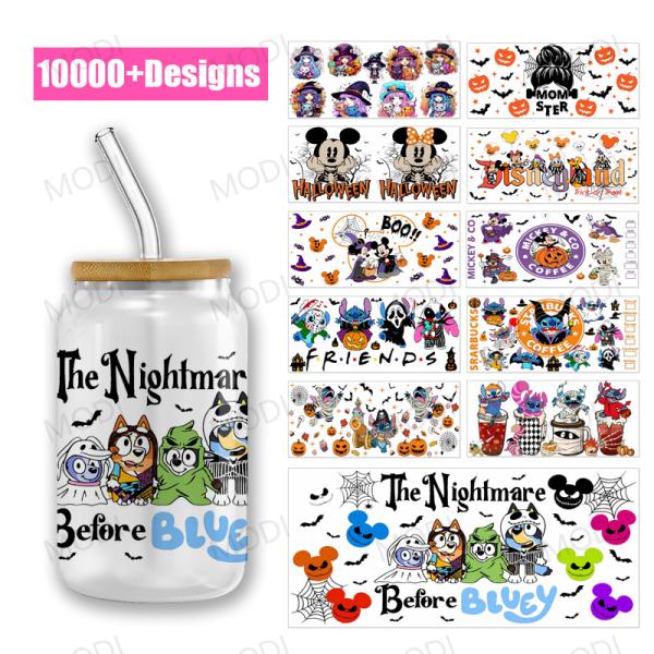 UVDTF Cup Wraps Transfers Wholesale Transfer Printing Crystal Sticker Custom