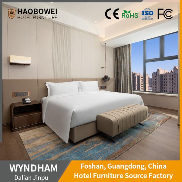 Customized Request 5 Star Hotel Furniture Bedroom Set Bed Resort Source