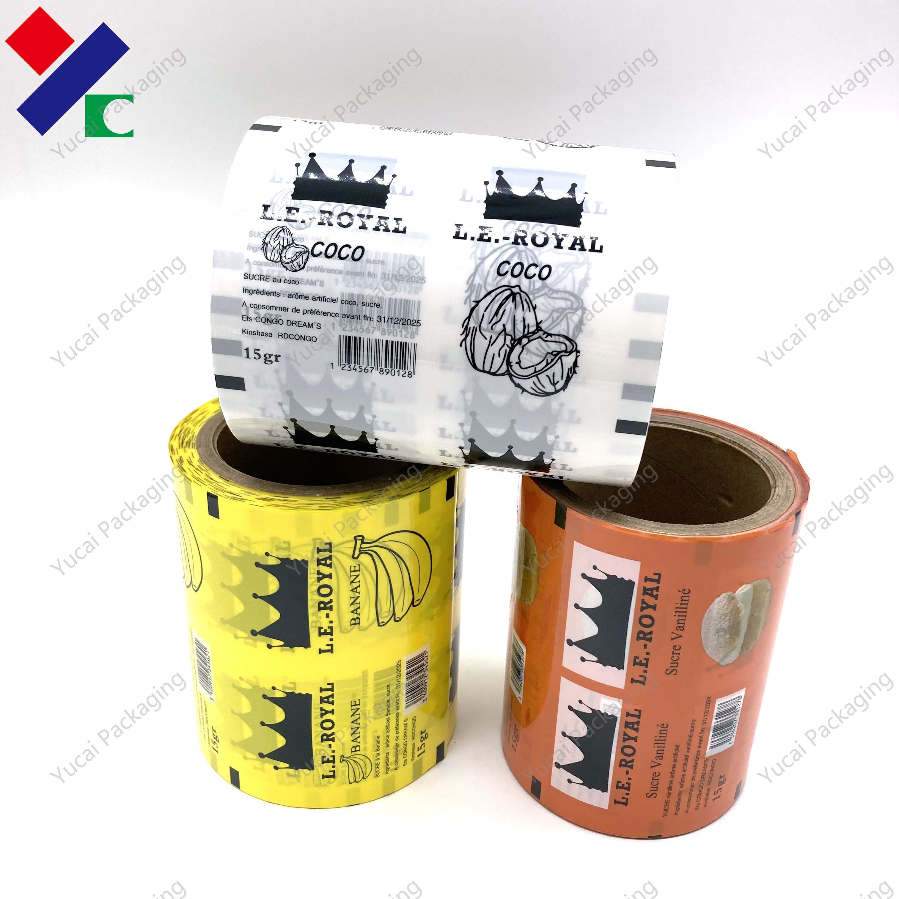 Laminated Snack Wrap Flexible Film Packaging For Wet Food