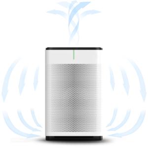 Quality Eliminates Germs Floor Standing Air Purifier With UV Light Sanitizer 220V wholesale