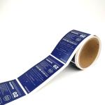 Embossed Handmade Adhesive Label Sticker Custom Waterproof Bottle Labels