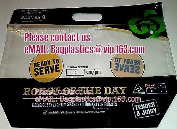 generic zip lock bags, Chicken Bag, Rotisserie Chicken Bags, Microwave Grilled