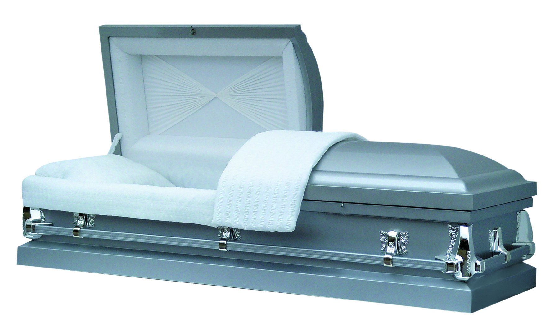 C001 Recycled Plastic Casket Corner Gold Metaillzation Finish Decoration