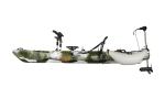 Powerful Electric Engine Powered Kayak , Sea Fishing Kayak 5mm Hull Thickness