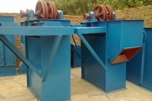 Quality Blue Environmental Protection Equipment , Industrial Chain Bucket Elevator wholesale