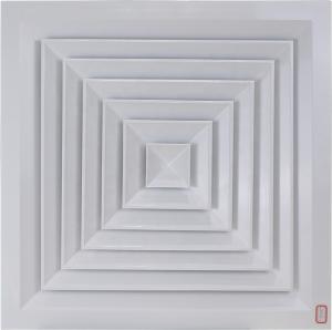 Quality customized Air Conditioner Accessories Square Aluminium Louvre Vents And Grilles wholesale