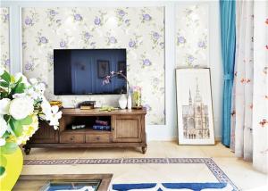 Quality Easiest Way To Remove Wallpaper , Living Room Embossed Vinyl Wallcoverings wholesale
