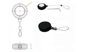 Quality anti-lost Durable burglar-proof retail display security pull box for ring wholesale