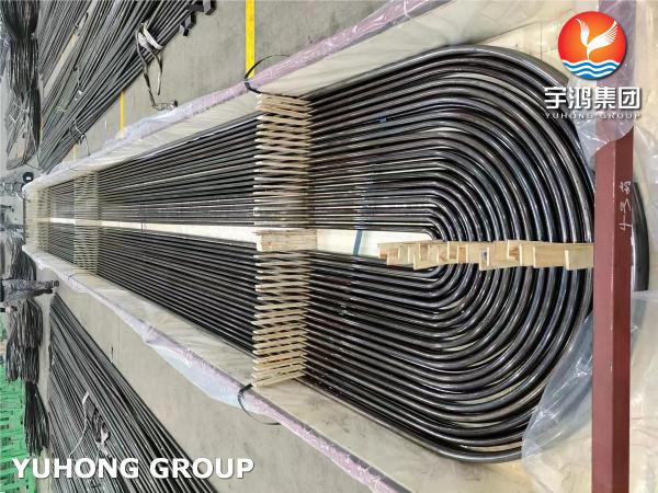 EN 10216-2 P265GH Alloy Steel Seamless U Tube 28 Meters For Heat Exchanger PT