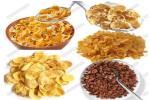 Rice Corn Flakes Making Machine / Twin - Screw Corn Puff Extruder Machine