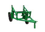3t 5t 8t 10t Spray Painting Cable Drum Trailer With Damping Device