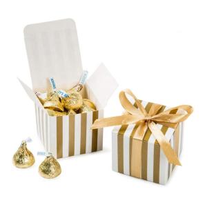 Quality Luxury Ribbon Paper Boxes For Chocolates Packaging Customized Logo wholesale