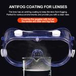 Clear Eye Protection Safety Glasses / Anti Dust Safety Glasses CE FDA Approved