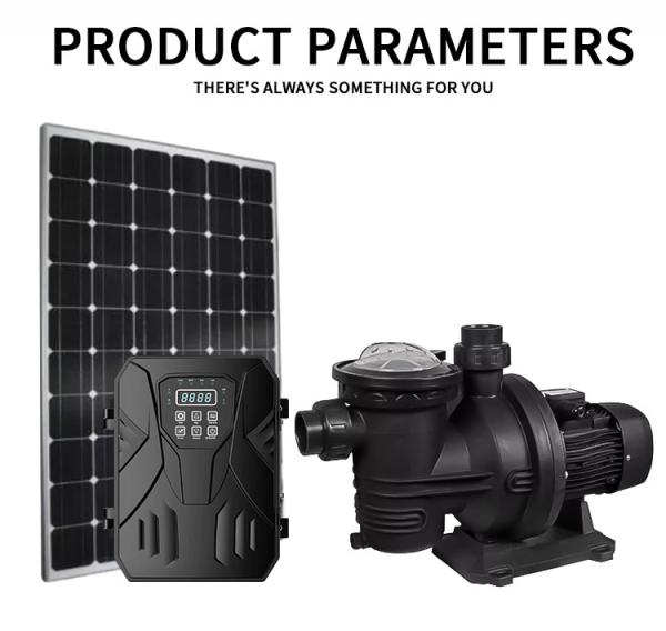 Cheap 3hp Dc Solar Powered Swimming Pool Filter Pump Stainless Steel Material for sale